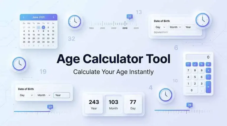 Age Calculator Tool